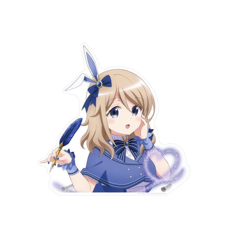 【アルマビアンカ】ご注文はうさぎですか？ BLOOM 描き下ろし 青山ブルーマウンテン 魔法少女ver. 特大ダイカットアクリルパネル