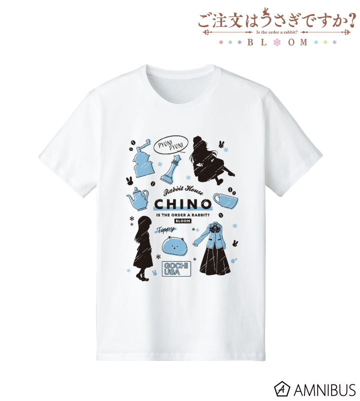 【アルマビアンカ】ご注文はうさぎですか？ BLOOM チノ Ani-Sketch Tシャツレディース（サイズ/XXXL）