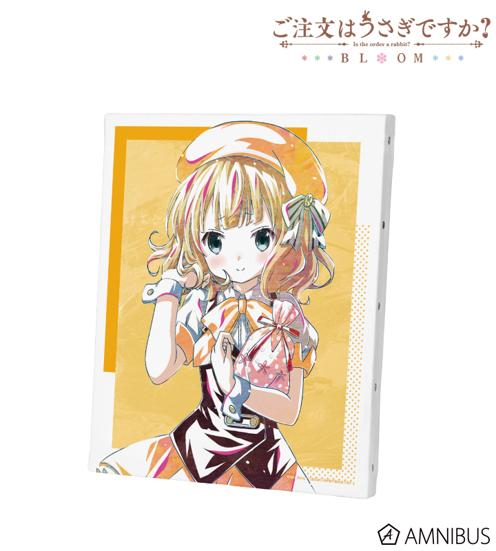 【アルマビアンカ】ご注文はうさぎですか？ BLOOM シャロ Ani-Art キャンバスボード