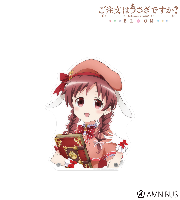 【アルマビアンカ】ご注文はうさぎですか？ BLOOM 描き下ろし メグ 魔法少女ver. 特大ダイカットアクリルパネル