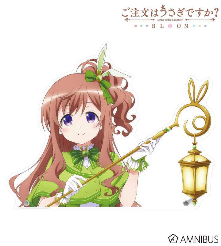 【アルマビアンカ】ご注文はうさぎですか？ BLOOM 描き下ろし モカ 魔法少女ver. 特大ダイカットアクリルパネル