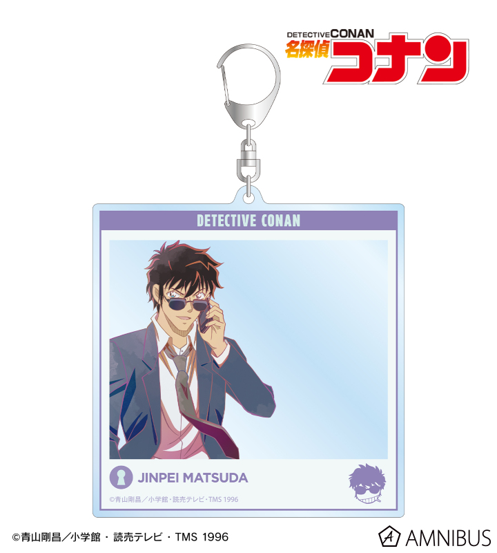 【アルマビアンカ】名探偵コナン 松田陣平 Ani-Art clear label 第2弾 SNS風BIGアクリルキーホルダー