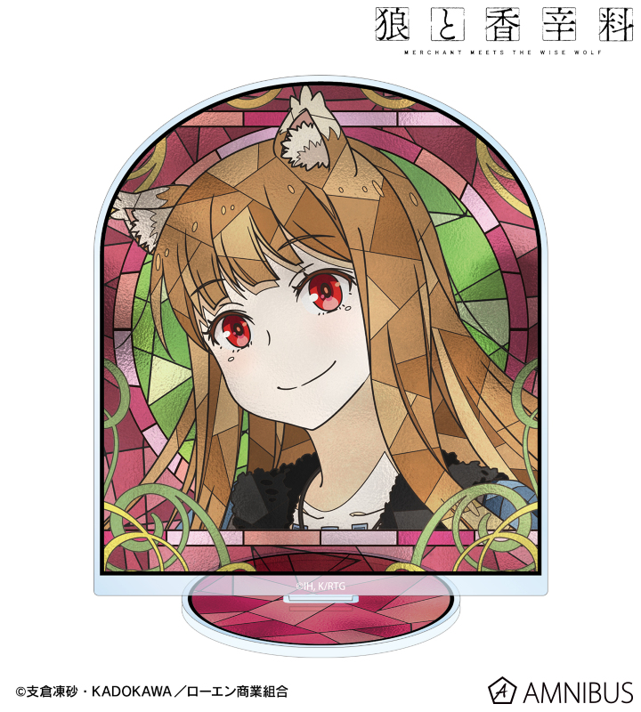 【アルマビアンカ】TVアニメ『狼と香辛料 MERCHANT MEETS THE WISE WOLF』 ホロ Aure Glass BIGアクリルスタンド ver.B