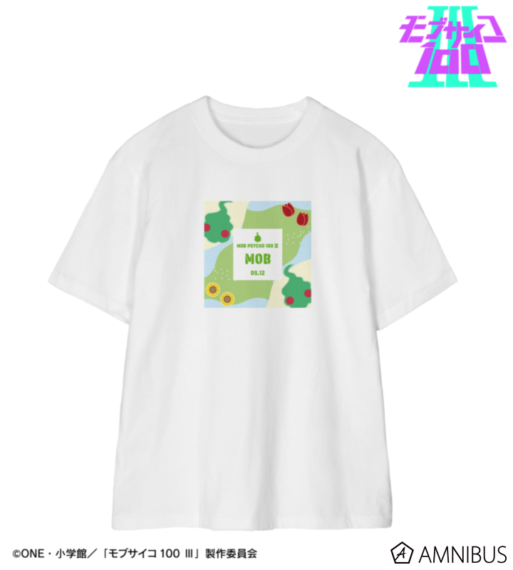 【アルマビアンカ】モブサイコ100 III 影山茂夫モチーフ A：code Teeユニセックス（サイズ/L）