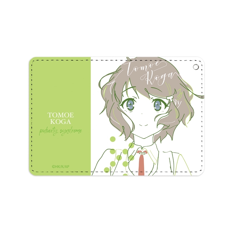【アルマビアンカ】《青春ブタ野郎はバニーガール先輩の夢を見ない》 古賀朋絵 lette-graph 1ポケットパスケース
