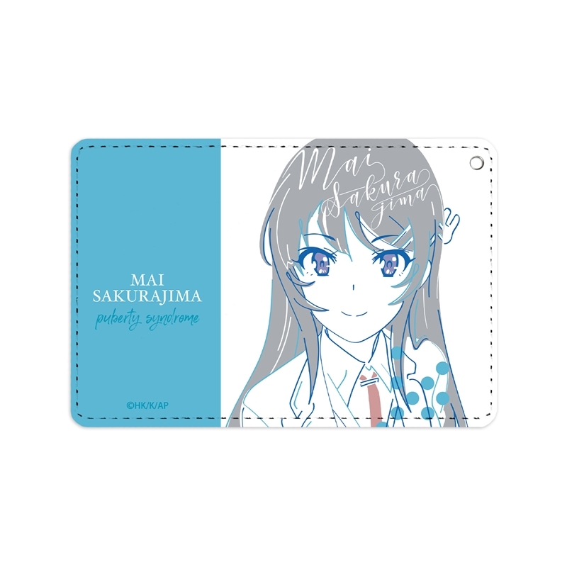 【アルマビアンカ】《青春ブタ野郎はバニーガール先輩の夢を見ない》 桜島麻衣 lette-graph 1ポケットパスケース