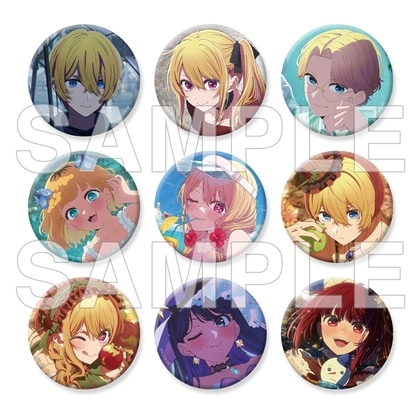 【KADOKAWA】【推しの子】缶バッジ+ The 14th 1BOX入数：9