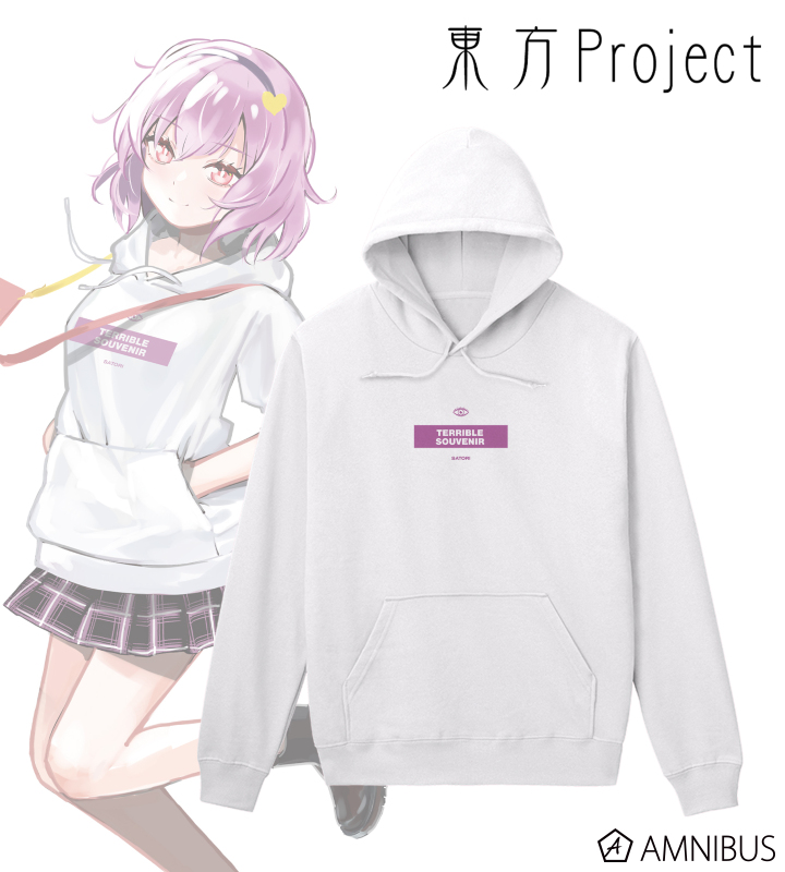 【アルマビアンカ】東方Project 松本能人イラスト 現代風ファッションver. 古明地さとり 着用パーカーレディース（サイズ/XXXL）