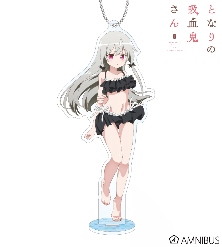 【アルマビアンカ】となりの吸血鬼さん 描き下ろしイラスト ソフィー・トワイライト 水着Ver. アクリルスタンドキーホルダー
