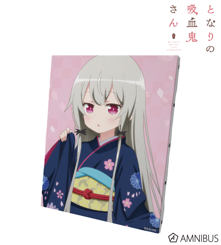 【アルマビアンカ】となりの吸血鬼さん 描き下ろしイラスト ソフィー・トワイライト 晴れ着ver. キャンバスボード