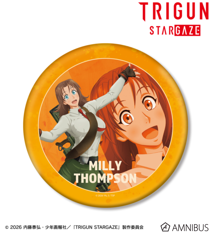 【アルマビアンカ】TVアニメ「TRIGUN STARGAZE」 ミリィ・トンプソン キャラクタービジュアル BIG缶バッジ
