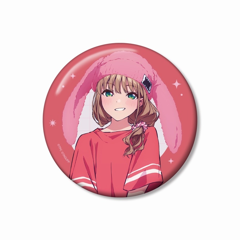 【アルマビアンカ】グリッドマン ユニバース 描き下ろし 南 夢芽 うさぎの着ぐるみver. 100mm缶バッジ