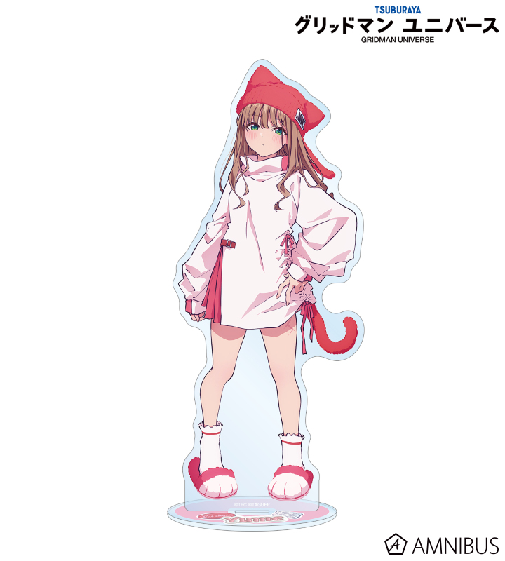 【アルマビアンカ】グリッドマン ユニバース 描き下ろし 南 夢芽 猫の着ぐるみver. アクリルスタンド
