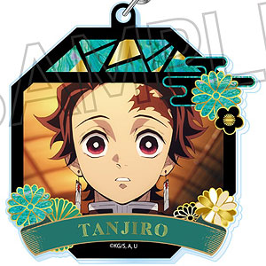 【ツインクル】鬼滅の刃 螺鈿風シリーズ アクリルキーホルダー Vol.4 竈門炭治郎