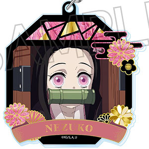 【ツインクル】鬼滅の刃 螺鈿風シリーズ アクリルキーホルダー Vol.4 竈門禰豆子