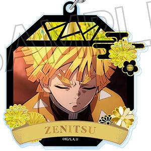 【ツインクル】鬼滅の刃 螺鈿風シリーズ アクリルキーホルダー Vol.4 我妻善逸