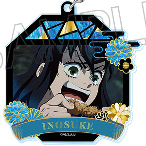 【ツインクル】鬼滅の刃 螺鈿風シリーズ アクリルキーホルダー Vol.4 嘴平伊之助