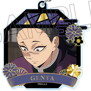 【ツインクル】鬼滅の刃 螺鈿風シリーズ アクリルキーホルダー Vol.4 不死川玄弥