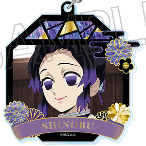 【ツインクル】鬼滅の刃 螺鈿風シリーズ アクリルキーホルダー Vol.4 胡蝶しのぶ