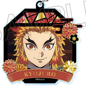 【ツインクル】鬼滅の刃 螺鈿風シリーズ アクリルキーホルダー Vol.4 煉獄杏寿郎