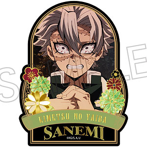 【ツインクル】鬼滅の刃 螺鈿風シリーズ ステッカー Vol.4 不死川実弥