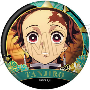 【ツインクル】鬼滅の刃 螺鈿風シリーズ 缶バッジ Vol.4 竈門炭治郎