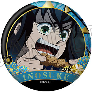 【ツインクル】鬼滅の刃 螺鈿風シリーズ 缶バッジ Vol.4 嘴平伊之助