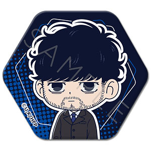 【シンクイノベーション】ひゃくえむ。 六角形缶バッジ H 小宮 黒スーツVer.