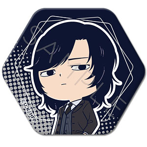 【シンクイノベーション】ひゃくえむ。 六角形缶バッジ J 財津 黒スーツVer.