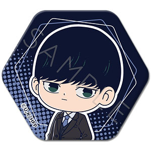 【シンクイノベーション】ひゃくえむ。 六角形缶バッジ L 樺木 黒スーツVer.