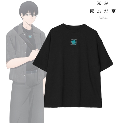 【アルマビアンカ】《TVアニメ「光が死んだ夏」》 辻中佳紀 私服ver. 着用BIGシルエットTシャツユニセックス（サイズ/L）