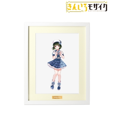 【アルマビアンカ】《きんいろモザイク》 原悠衣先生 描き下ろし 大宮忍 アイドル風衣装ver. A4キャラファイングラフ