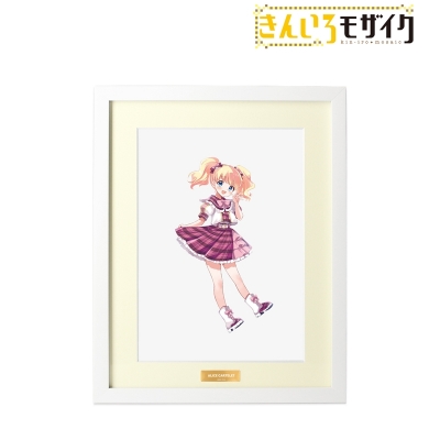 【アルマビアンカ】《きんいろモザイク》 原悠衣先生 描き下ろし アリス・カータレット アイドル風衣装ver. A4キャラファイングラフ