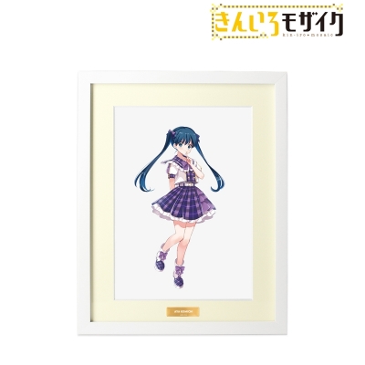 【アルマビアンカ】《きんいろモザイク》 原悠衣先生 描き下ろし 小路綾 アイドル風衣装ver. A4キャラファイングラフ