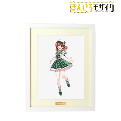 【アルマビアンカ】《きんいろモザイク》 原悠衣先生 描き下ろし 猪熊陽子 アイドル風衣装ver. A4キャラファイングラフ