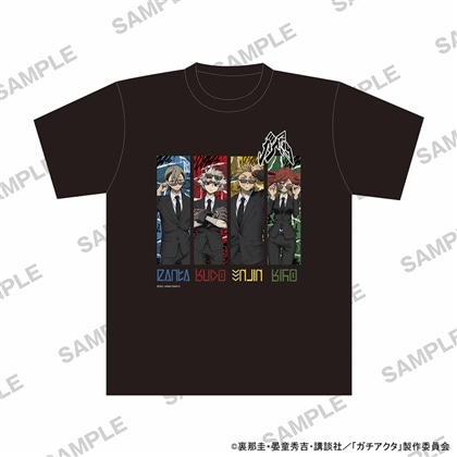 【KADOKAWA】TVアニメ『ガチアクタ』Tシャツ 黒スーツVer. L