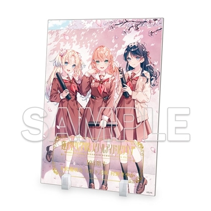 【KADOKAWA】『ラブライブ！蓮ノ空女学院スクールアイドルクラブ』箔押し入り103期生メモリアルアクリルプレート