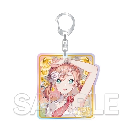 【KADOKAWA】『ラブライブ！蓮ノ空女学院スクールアイドルクラブ』 オーロラアクリルキーホルダー Ver.雪舞う空と二秒の永遠 日野下 花帆