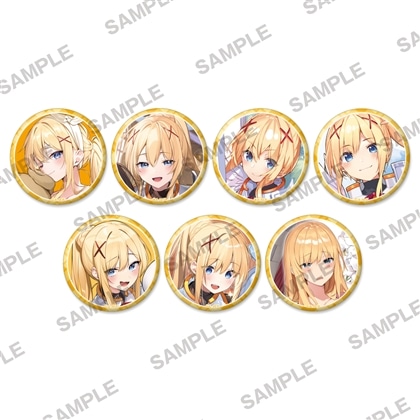 【KADOKAWA】『この素晴らしい世界に祝福を！』誕生祭2026 トレーディング缶バッジ ダクネスVer.≪ランダム≫