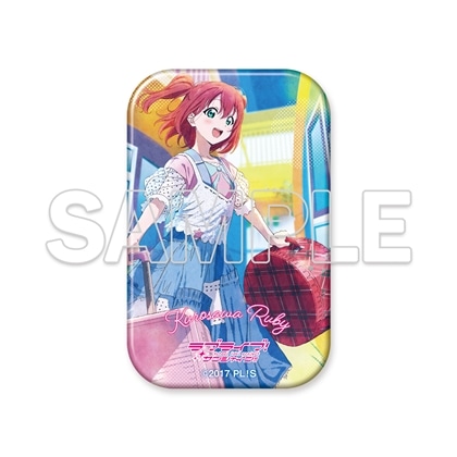 【KADOKAWA】『ラブライブ！サンシャイン！！』スクエア缶バッジ Aqours ルビィ