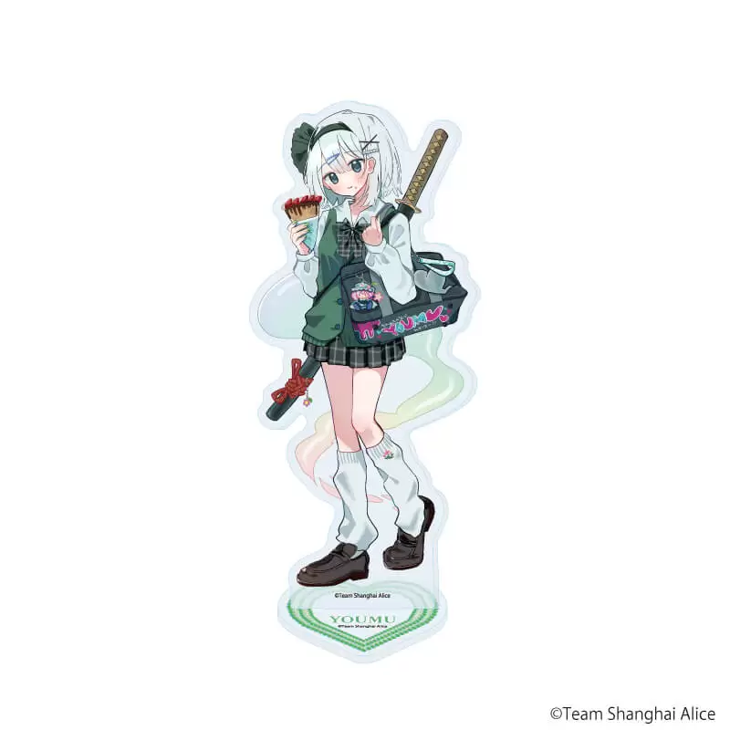 【A3】アクリルスタンド「東方Project」51/魂魄妖夢 平成ギャルver.（描き起こしイラスト）