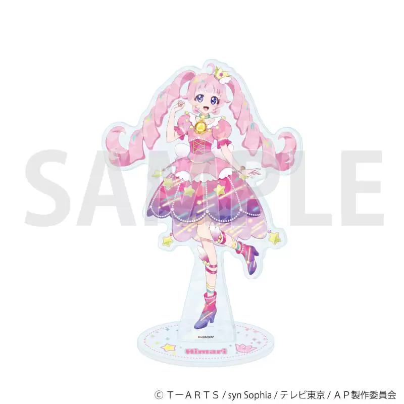 【A3】ホログラムアクリルスタンド「ひみつのアイプリ」01／青空ひまり デュオコ－デver．（描き下ろしイラスト）