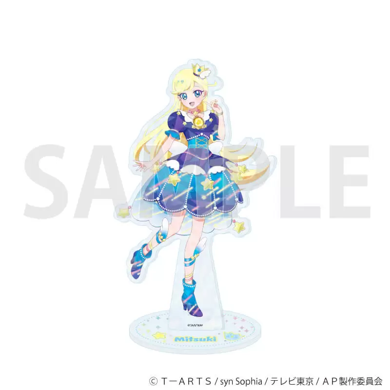 【A3】ホログラムアクリルスタンド「ひみつのアイプリ」02／星川みつき デュオコ－デver．（描き下ろしイラスト）