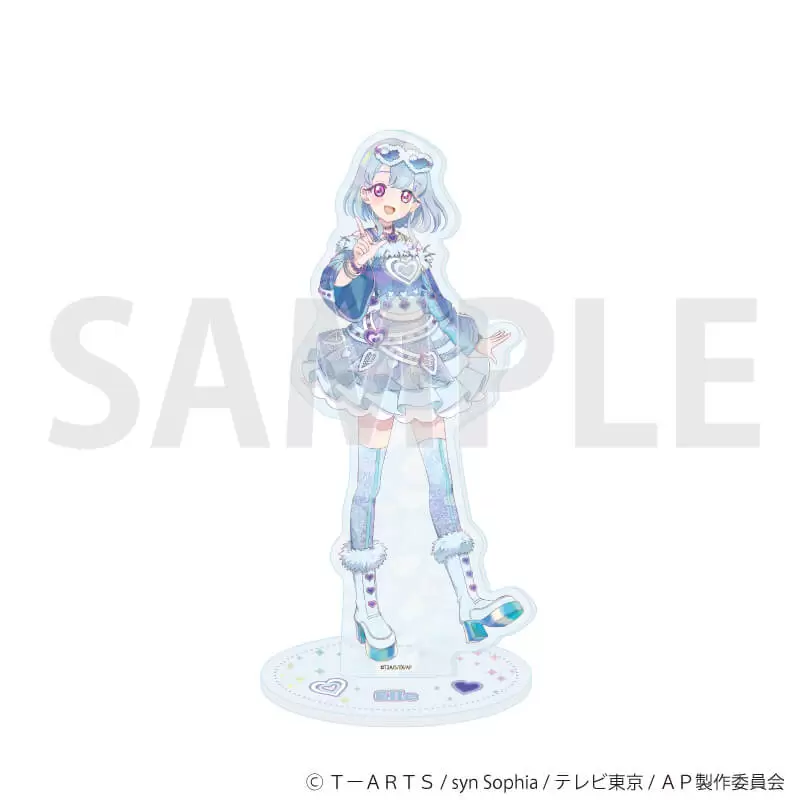 【A3】ホログラムアクリルスタンド「ひみつのアイプリ」04／六堂える デュオコ－デver．（描き下ろしイラスト）