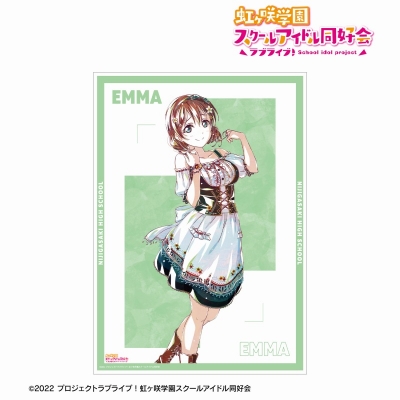 【アルマビアンカ】ラブライブ！虹ヶ咲学園スクールアイドル同好会 エマ・ヴェルデ Ani-Art 第2弾 A3マット加工ポスター