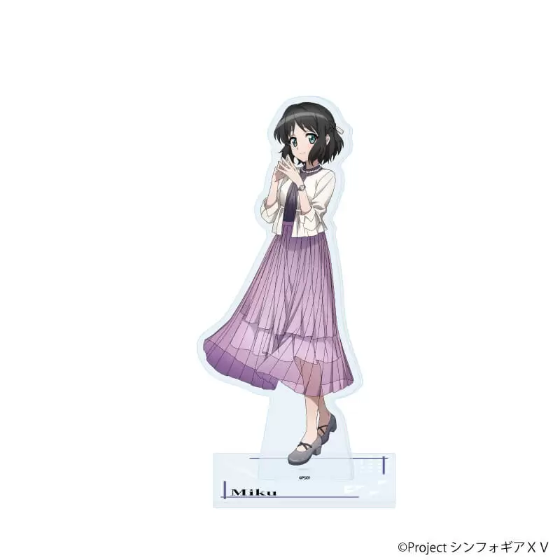 【A3】アクリルスタンド「戦姫絶唱シンフォギアXV」69/小日向未来 雑誌モデルVer.（描き下ろしイラスト）