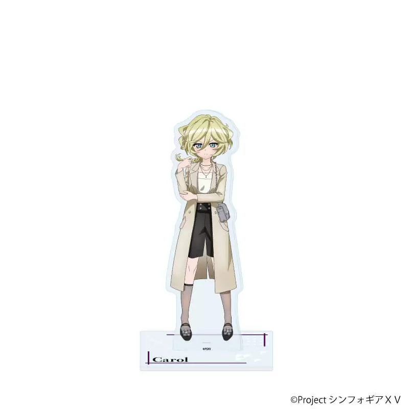 【A3】アクリルスタンド「戦姫絶唱シンフォギアXV」70/キャロル・マールス・ディーンハイム 雑誌モデルVer.（描き下ろしイラスト）