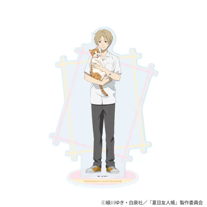 【A3】アクリルスタンド「夏目友人帳」03/夏目貴志 猫ver.（描き下ろしイラスト）