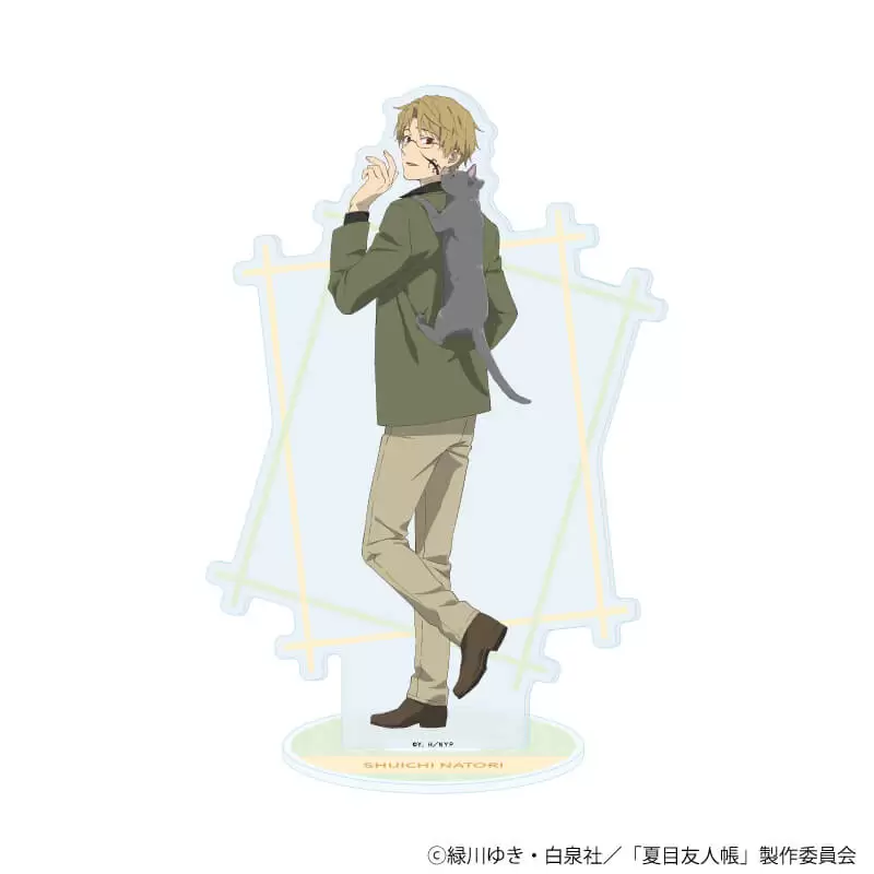 【A3】アクリルスタンド「夏目友人帳」05/名取周一 猫ver.（描き下ろしイラスト）