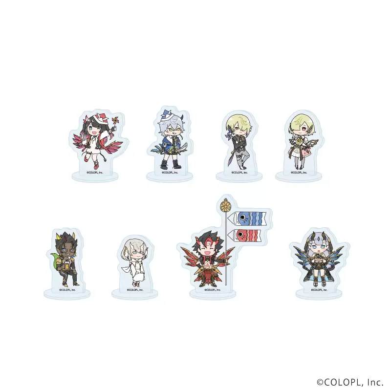 【A3】アクリルぷちスタンド「白猫プロジェクト」06/こどもの日ver. ブラインド（全8種）（グラフアートイラスト） 1BOX入数：8